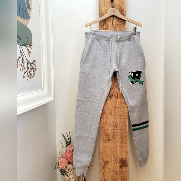 Men's Paid By Many Gray Joggers with Logo